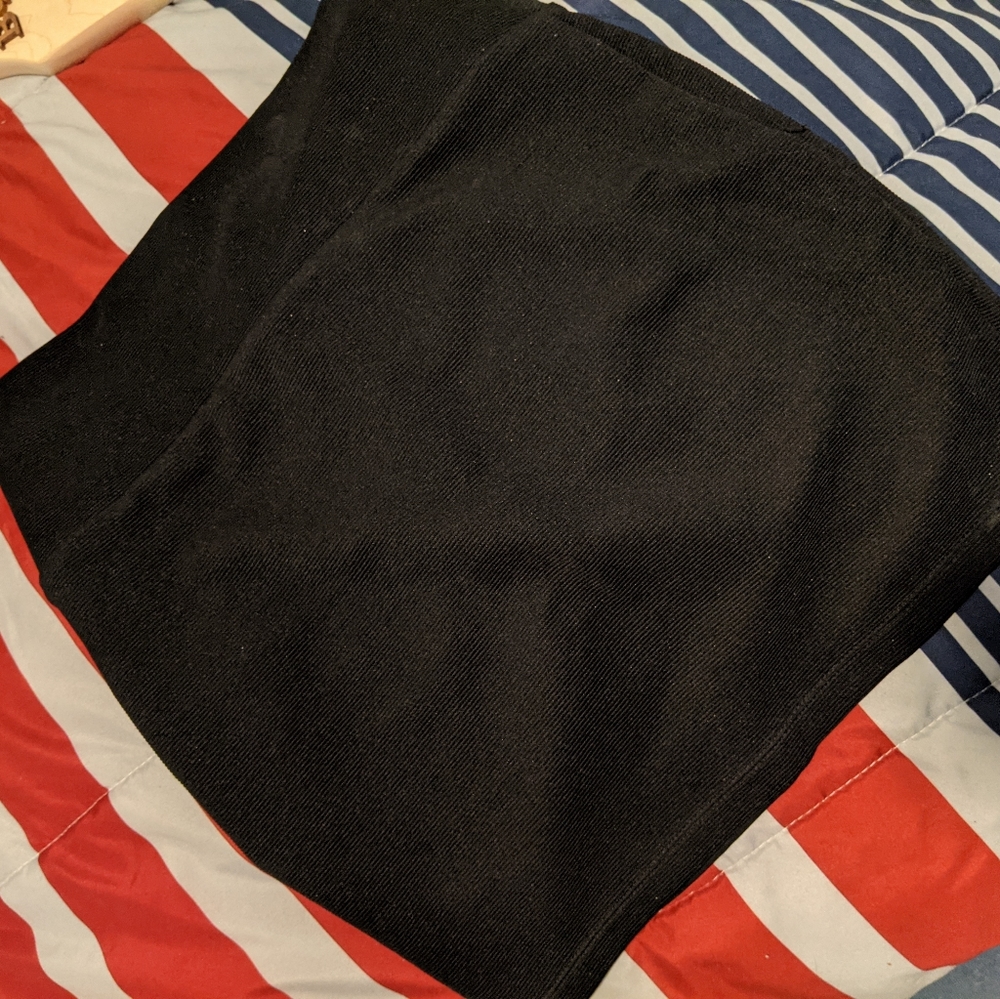 Black Body-con Skirt